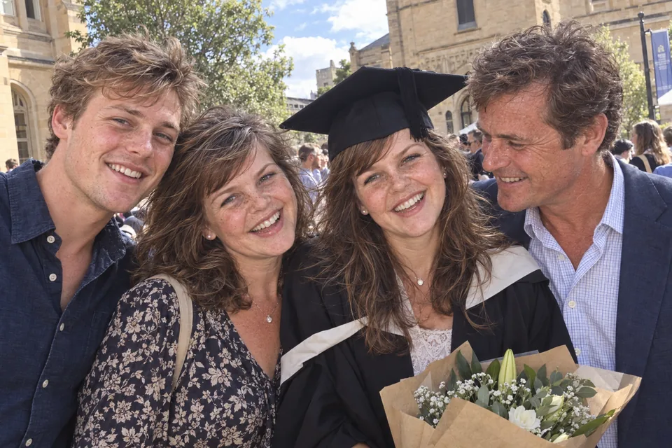 Mum could not have been prouder of Emily that day., 2017.